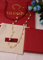 Vlogo Signature Necklace & Earrings