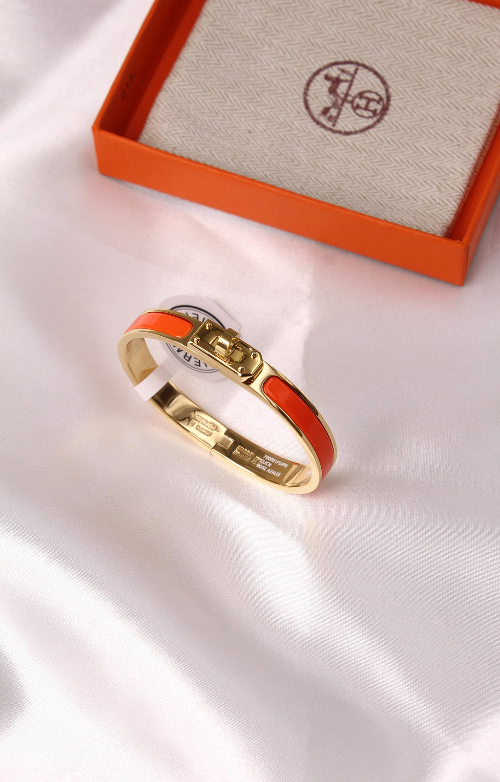 Hermes Brazalete Mini Clic Kelly (17cm)