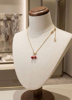 Valentino Garavani cherry-motif Necklace & Earrings