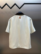 Louis Vuitton Bicolor Warm Up Short-Sleeved Shirt