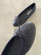 Chanel Ballet flats navy