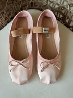 Miu Miu Satin ballerinas