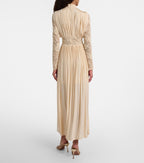 Zimmermann Neutral Rebellion Draped Dress