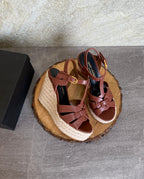 YSL Espadrilles Wedge Sandals