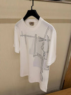 Hermes Harnais en Gouache 3D t-shirt