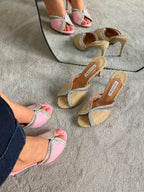 Aquazzura Wild Aurora 75 Mules