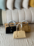 Chanel Large Bowling Bag Suede