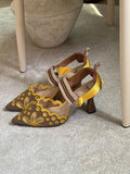 FENDI Colibr矛 slingback pumps